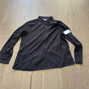 Croft & Barrow full-zip top